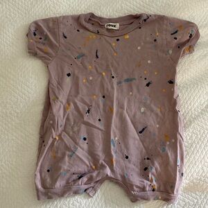 Roux Kids Paz mauve painter Romper 12 mos zara